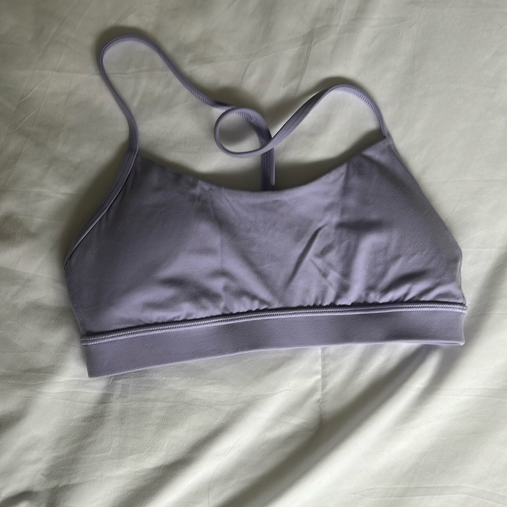 Lavendar purple lululemon align sports bra, size 8